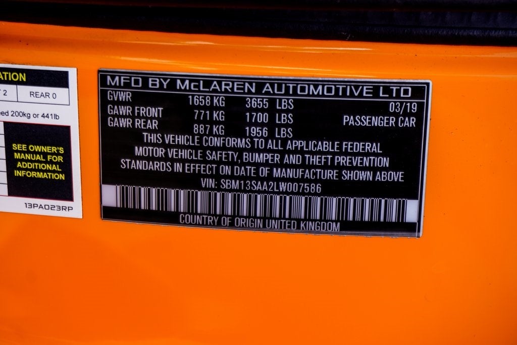 2020 McLaren 600LT Base