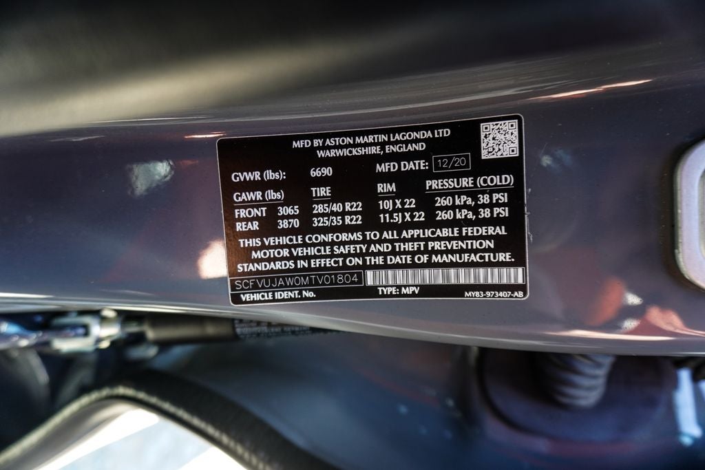 2021 Aston Martin DBX Base
