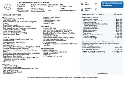 2023 Mercedes-Benz CLA CLA 250 4MATIC®