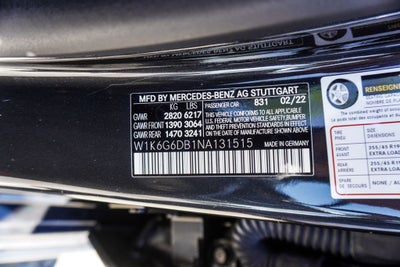 2022 Mercedes-Benz S-Class S 500 4MATIC®
