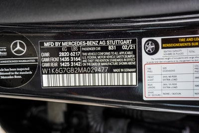 2021 Mercedes-Benz S-Class S 580 4MATIC®