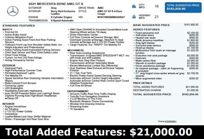 2021 Mercedes-Benz AMG® GT 63 S 4MATIC®