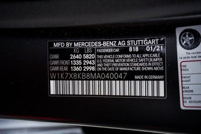 2021 Mercedes-Benz AMG® GT 63 S 4MATIC®