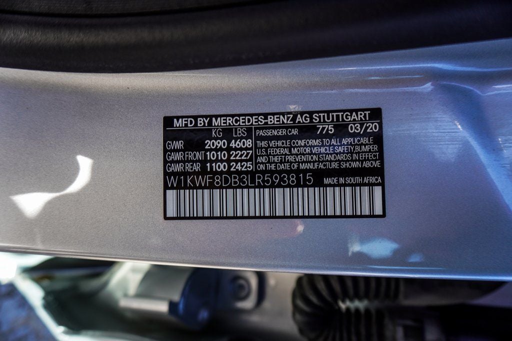 2020 Mercedes-Benz C-Class C 300