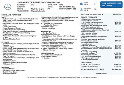 2021 Mercedes-Benz GLC GLC 300 4MATIC®