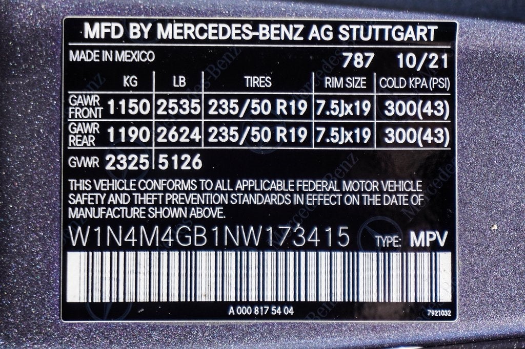 2022 Mercedes-Benz GLB GLB 250