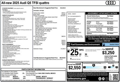 2025 Audi Q5 2.0T Premium Plus quattro