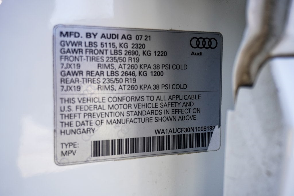 2022 Audi Q3 Premium quattro