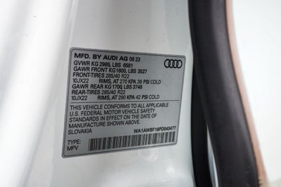 2023 Audi SQ8 4.0T Premium Plus quattro