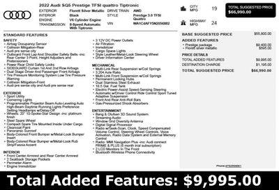 2022 Audi SQ5 Prestige quattro