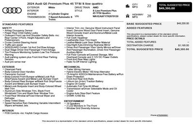 2024 Audi Q5 45 S line Premium quattro