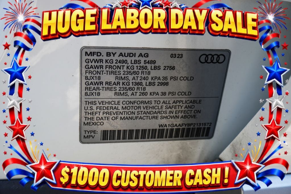 2023 Audi Q5 45 S line Premium quattro