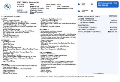 2025 BMW 4 Series 430i