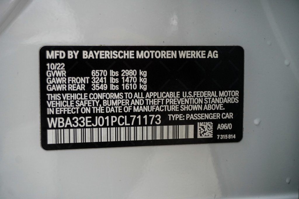 2023 BMW 7 Series 760i xDrive