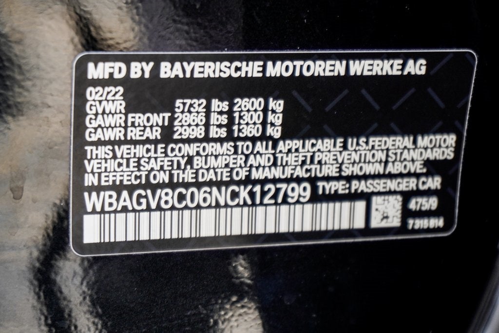 2022 BMW 8 Series M850i xDrive Gran Coupe