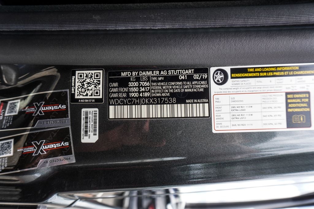 2019 Mercedes-Benz G-Class G 63 AMG® 4MATIC®