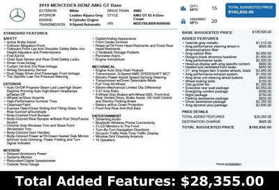 2019 Mercedes-Benz AMG® GT 63 Base 4MATIC®