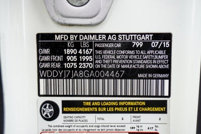 2016 Mercedes-Benz AMG® GT S