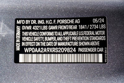 2024 Porsche 911 Carrera