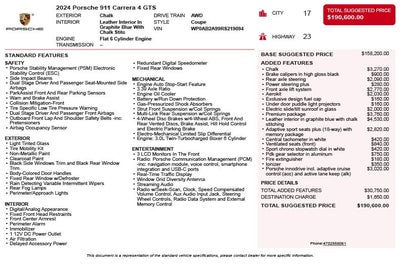 2024 Porsche 911 Carrera 4 GTS