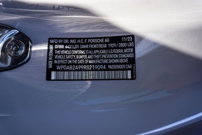 2024 Porsche 911 Carrera 4 GTS