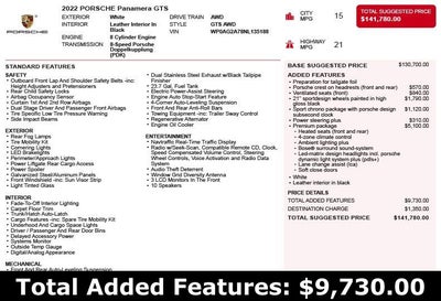 2022 Porsche Panamera GTS