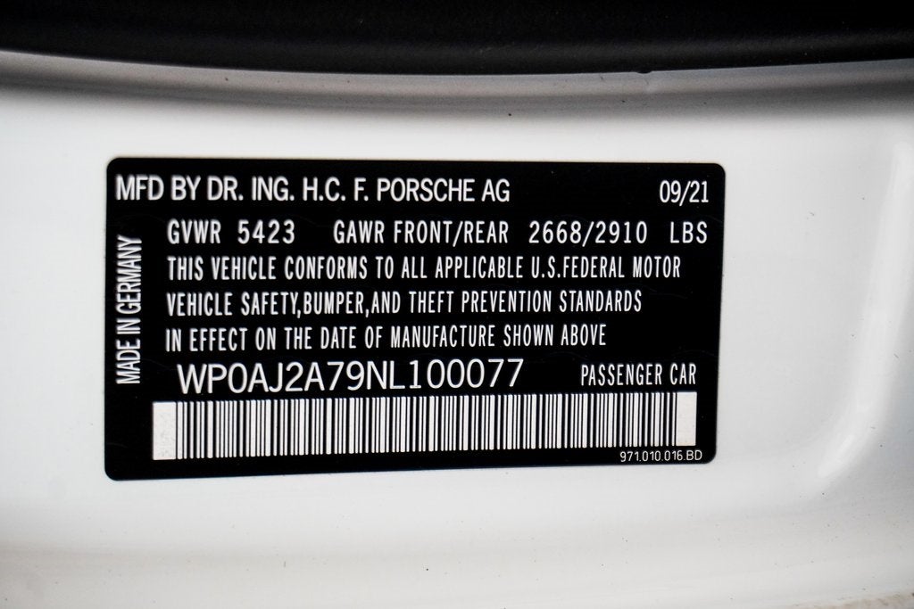 2022 Porsche Panamera 4