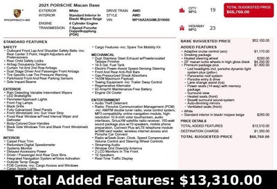 2021 Porsche Macan Base