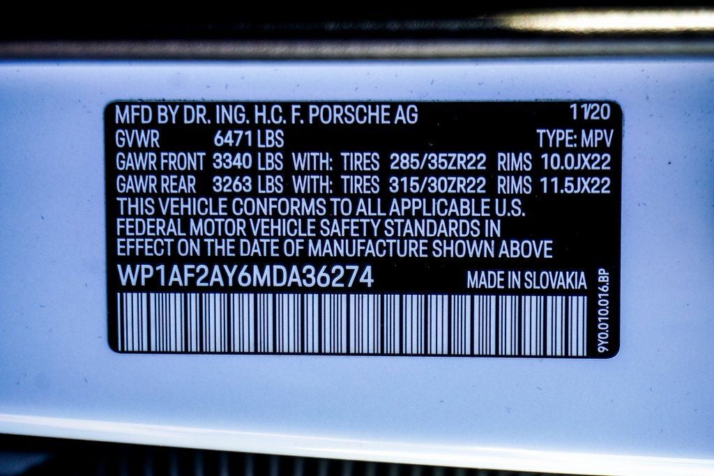 2021 Porsche Cayenne Turbo