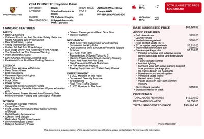 2024 Porsche Cayenne Coupe Base