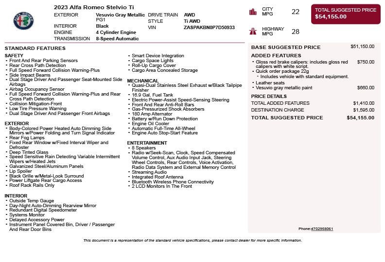 2023 Alfa Romeo Stelvio Ti