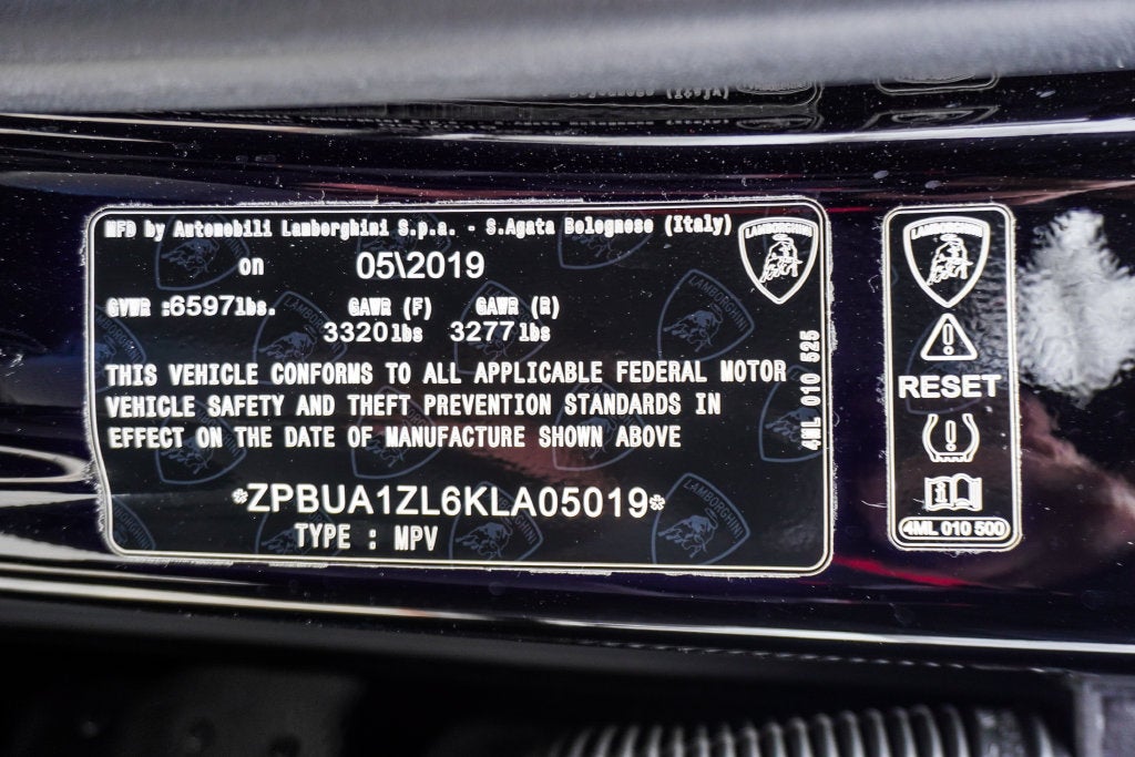 2019 Lamborghini Urus Base