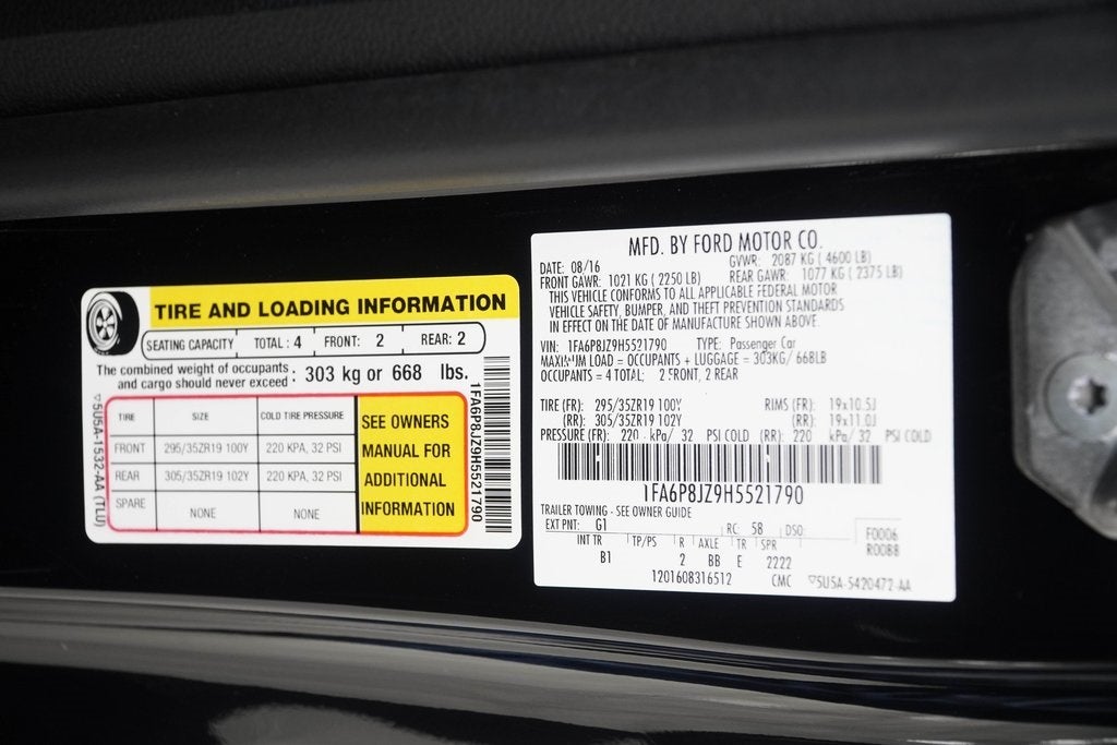 2017 Ford Mustang Shelby GT350