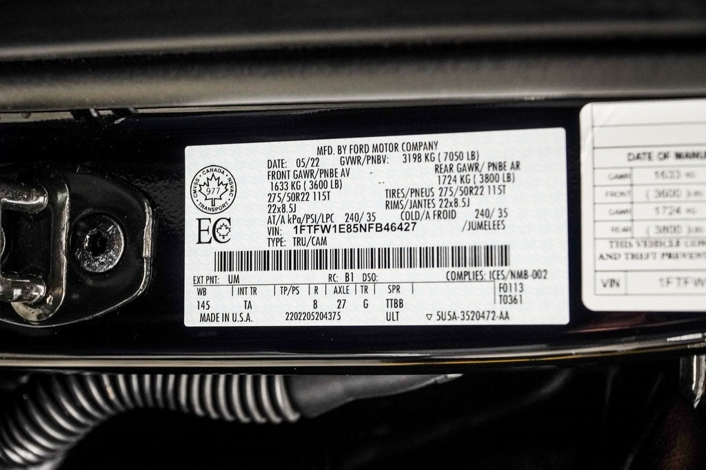 2022 Ford F-150 Limited