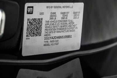 2022 Chevrolet Corvette Stingray 1LT