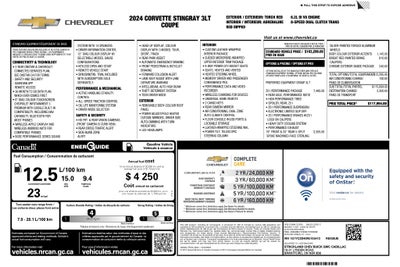 2024 Chevrolet Corvette Stingray 3LT