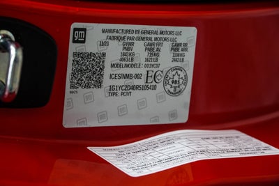 2024 Chevrolet Corvette Stingray 3LT