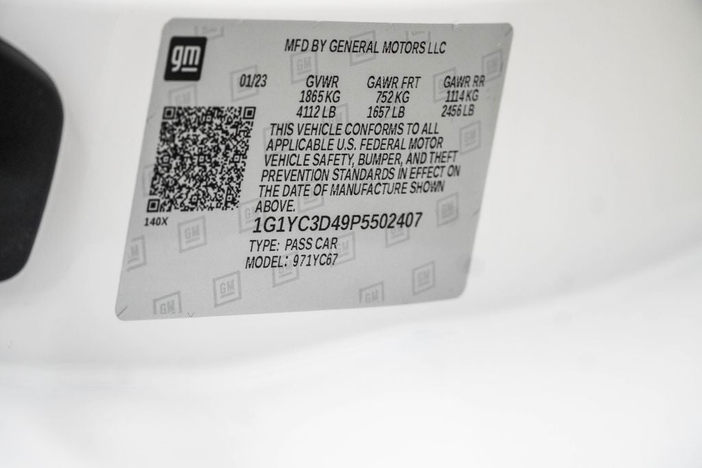 2023 Chevrolet Corvette Stingray 3LT