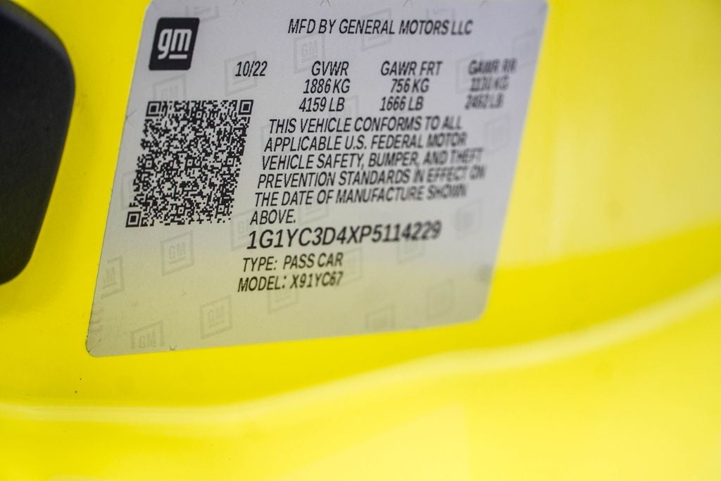 2023 Chevrolet Corvette Stingray 3LT