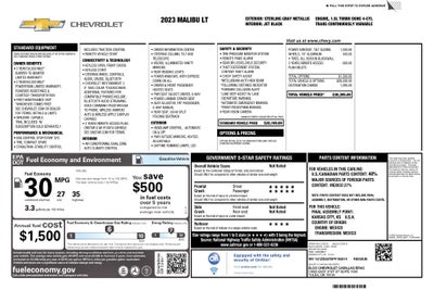 2023 Chevrolet Malibu LT 1LT