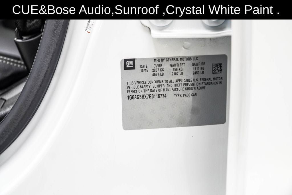 2016 Cadillac ATS 2.0L Turbo