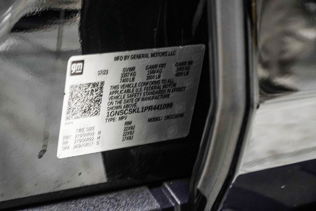 2023 Chevrolet Tahoe Premier Advanced Technology Package