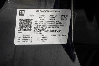 2024 Chevrolet Suburban LT