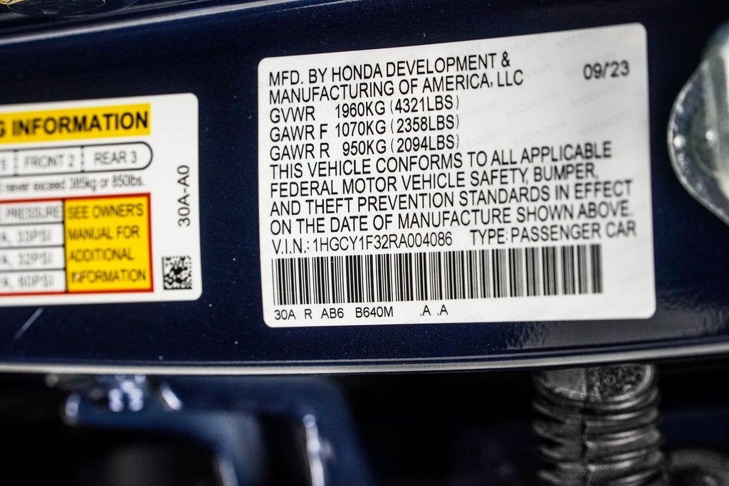 2024 Honda Accord EX