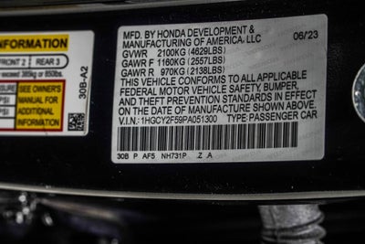 2023 Honda Accord Hybrid Sport