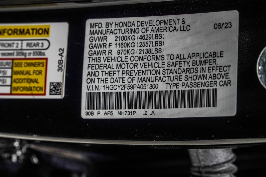 2023 Honda Accord Hybrid Sport