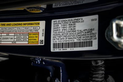 2023 Honda Accord Hybrid EX-L