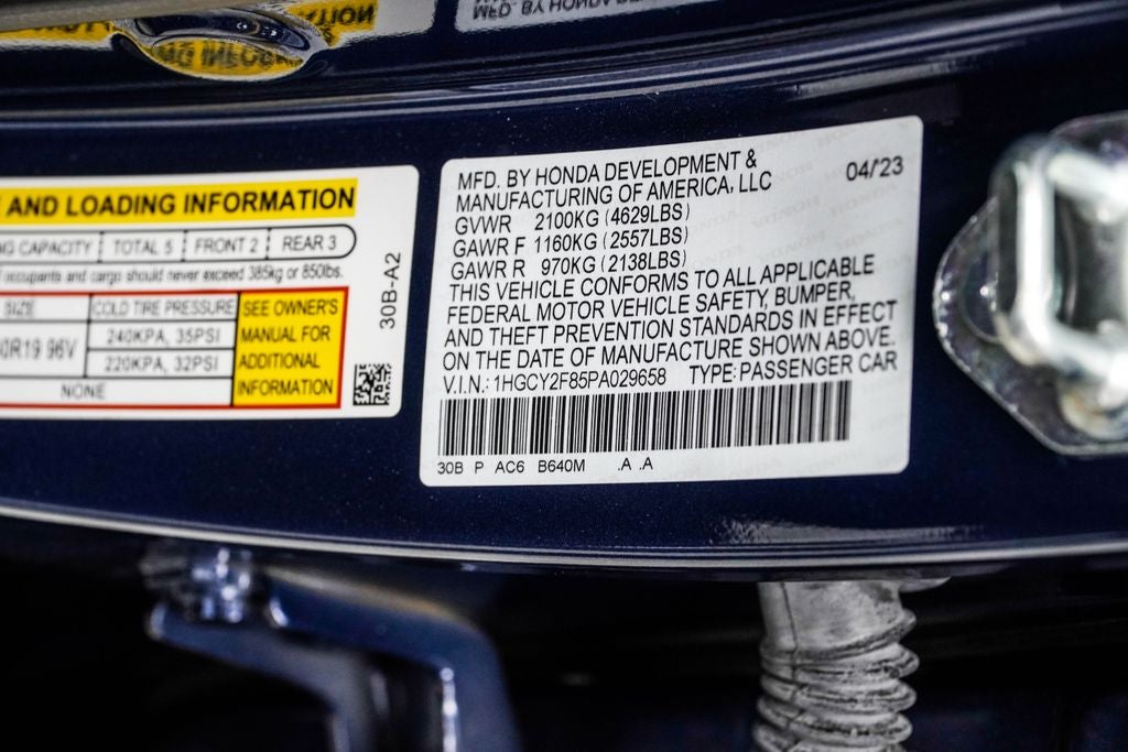 2023 Honda Accord Hybrid Touring