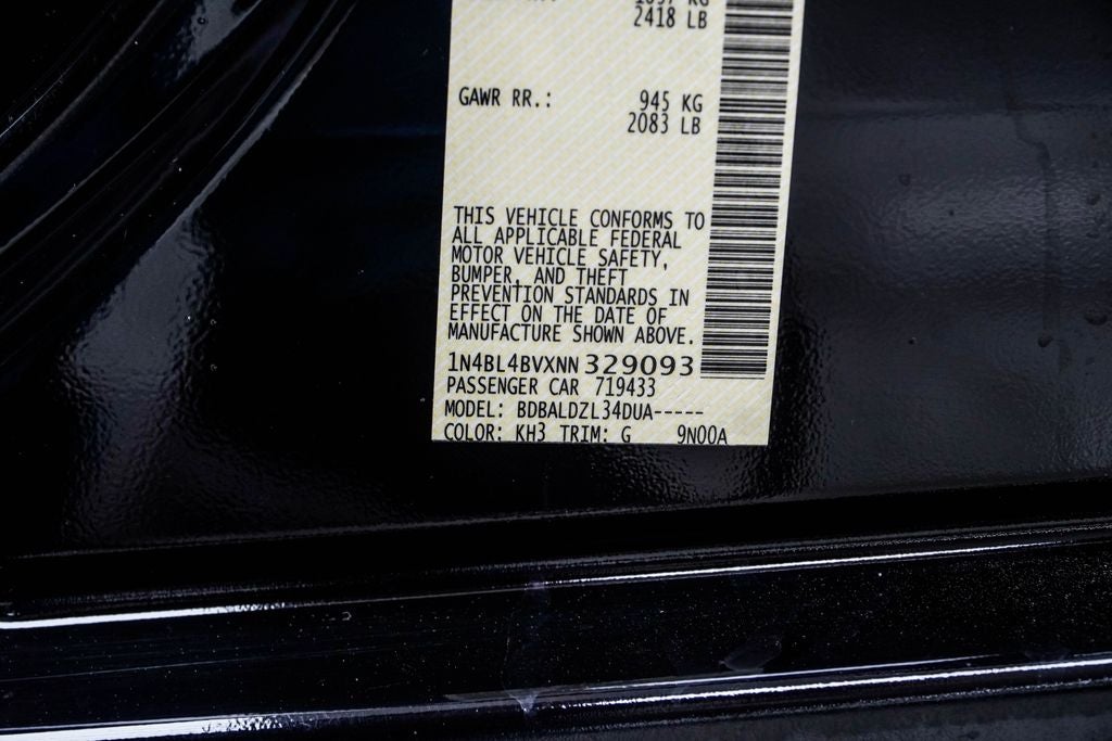 2022 Nissan Altima 2.5 S