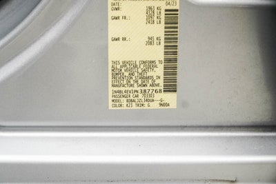 2023 Nissan Altima 2.5 SL